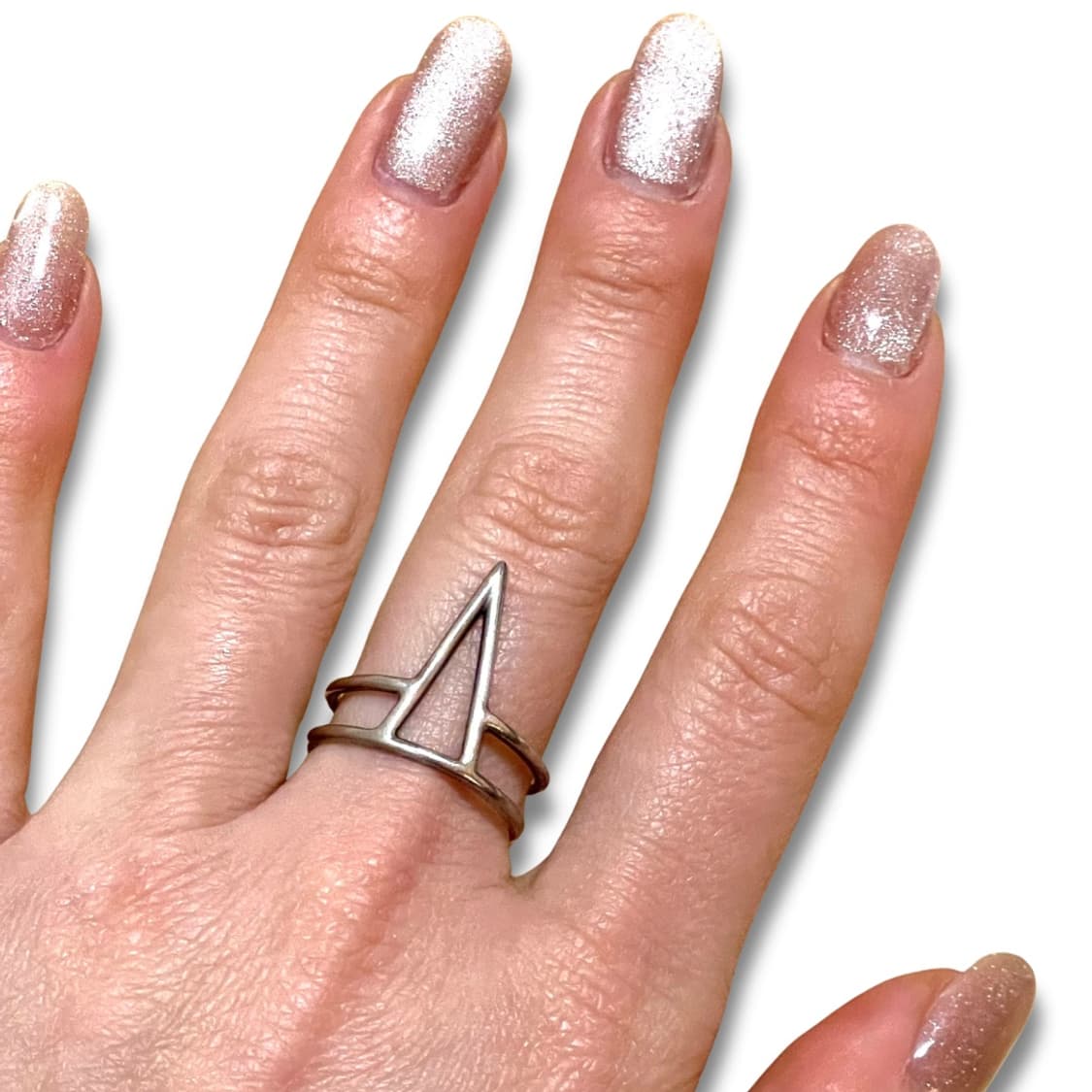 🔻Silver Triangle Ring 상품이미지2