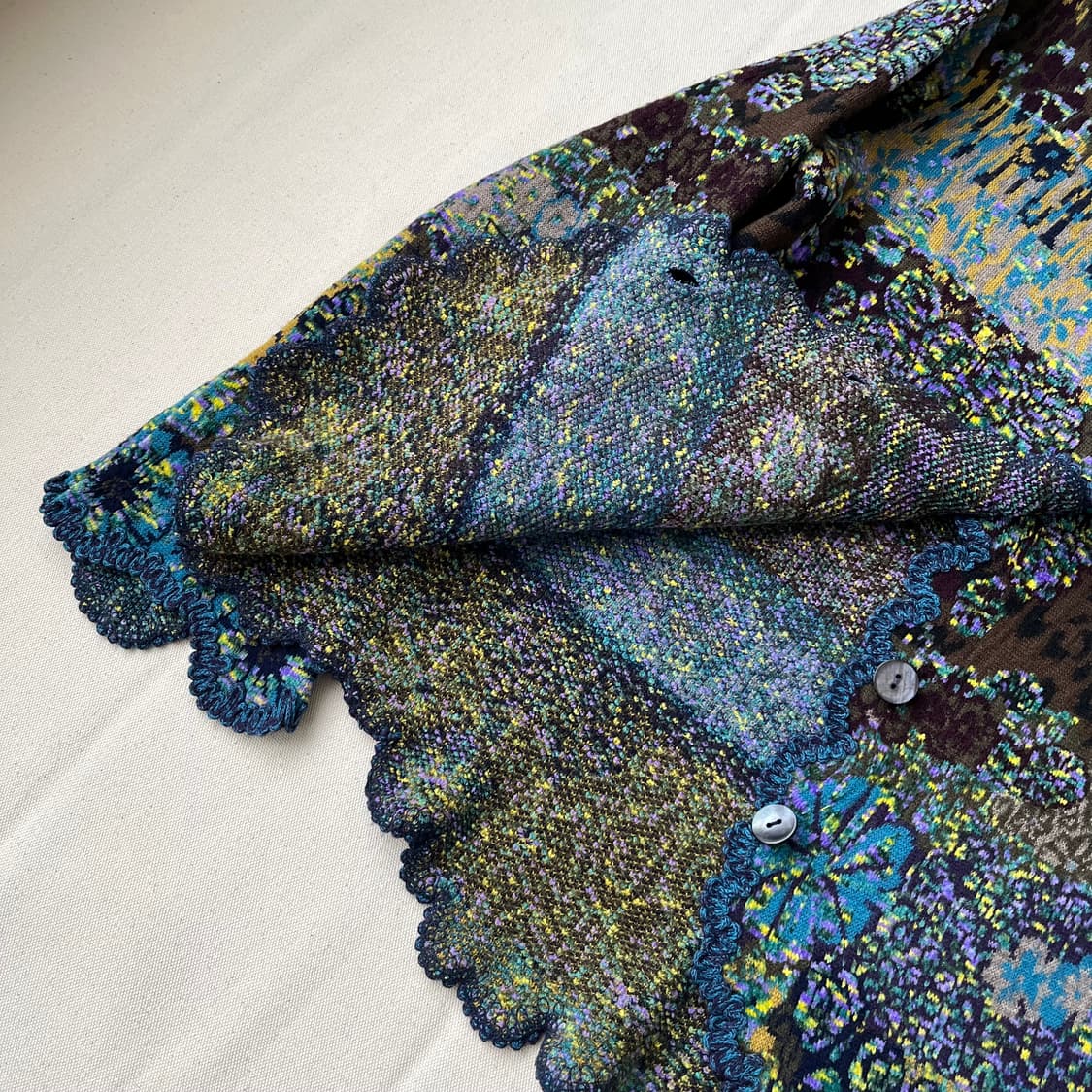 겐조 플라워 자카드 울 가디건 상품이미지4