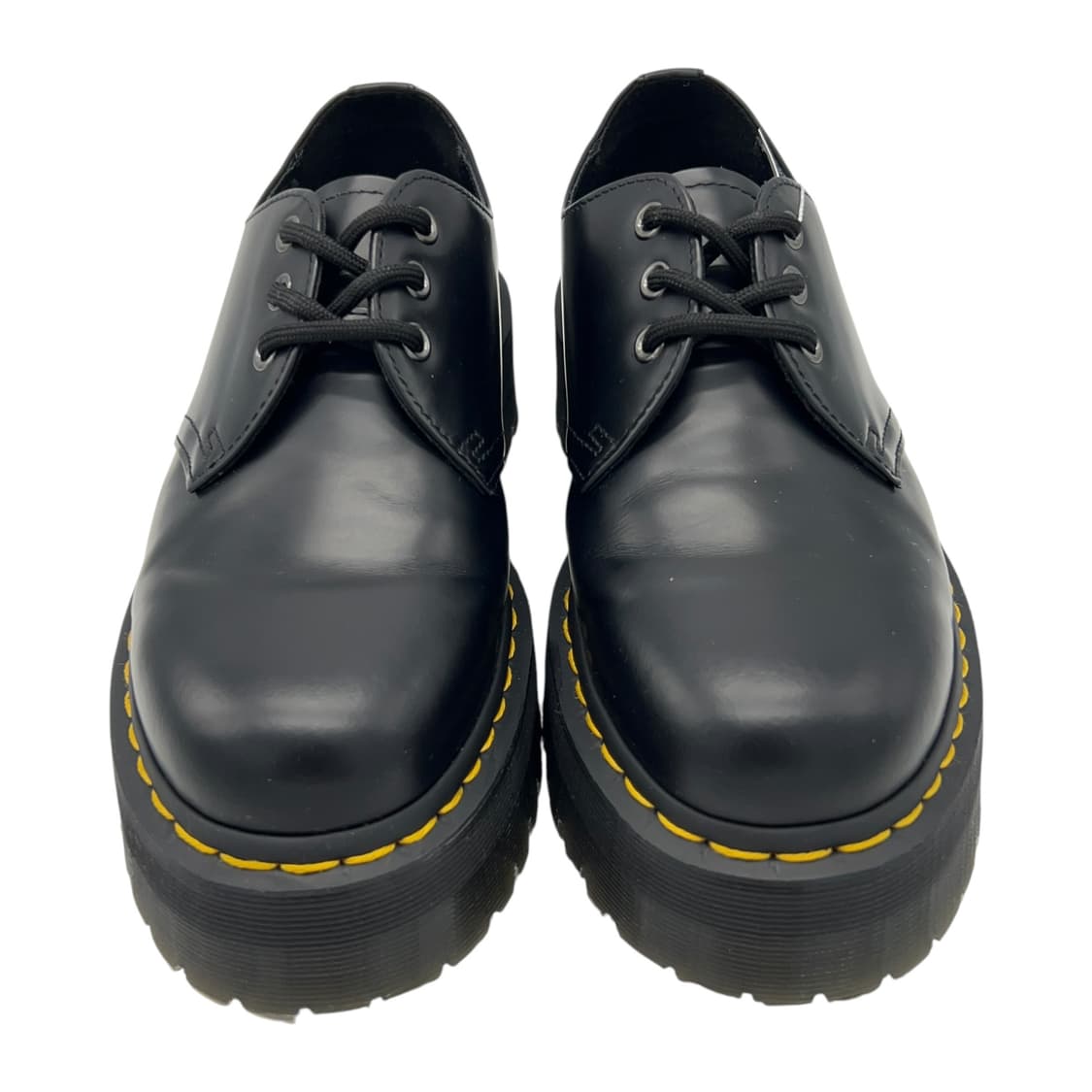 270 닥터마틴 1461 쿼드 스무스 블랙 (UK8) 상품이미지4