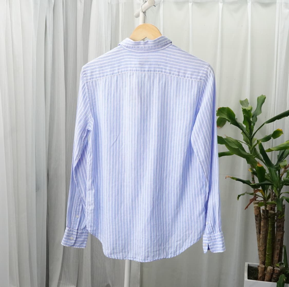 폴로 랄프로렌 스트라이프 린넨 셔츠 1927 상품이미지2