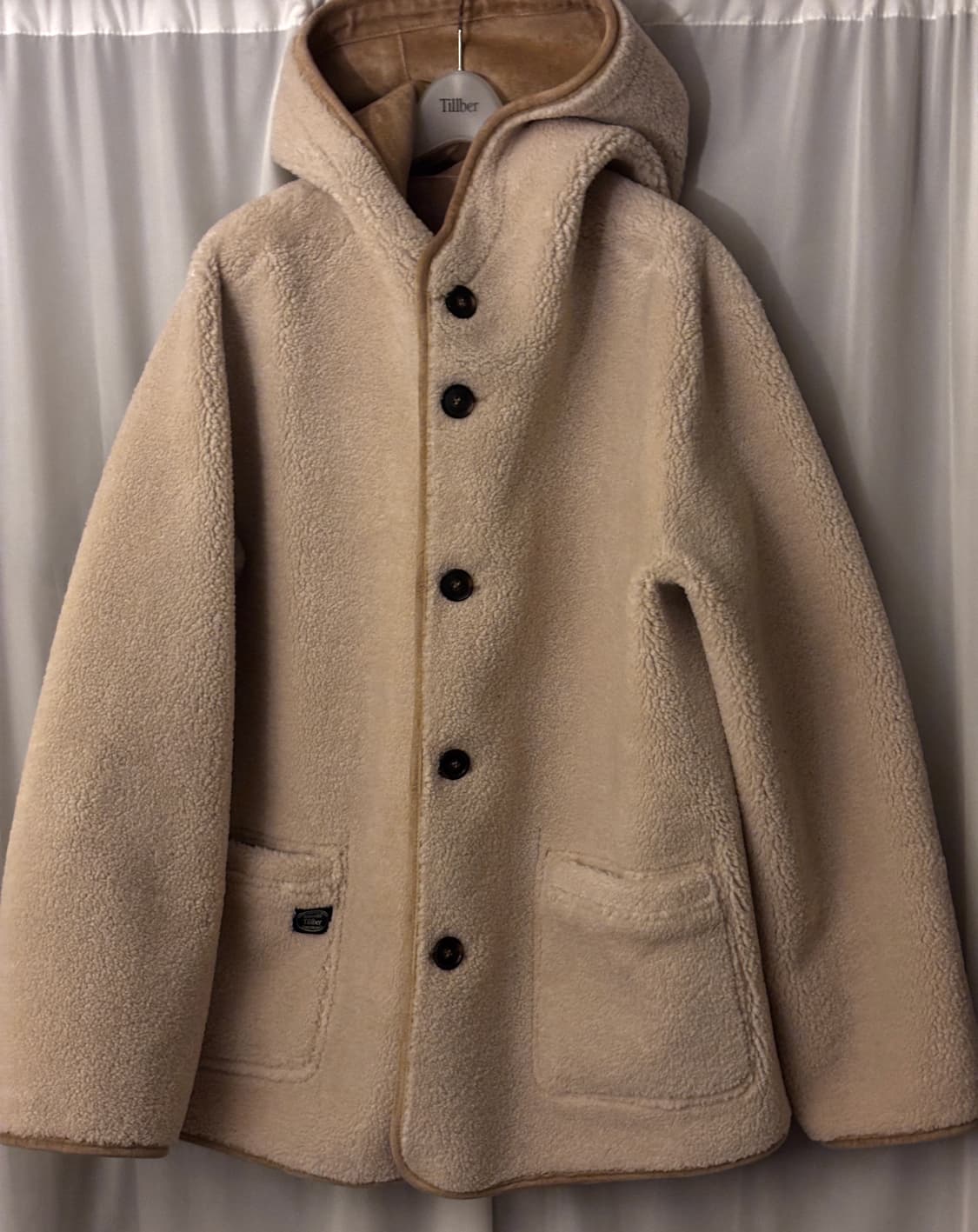 틸버 리버시블 무스탕 (아이보리) 상품이미지4