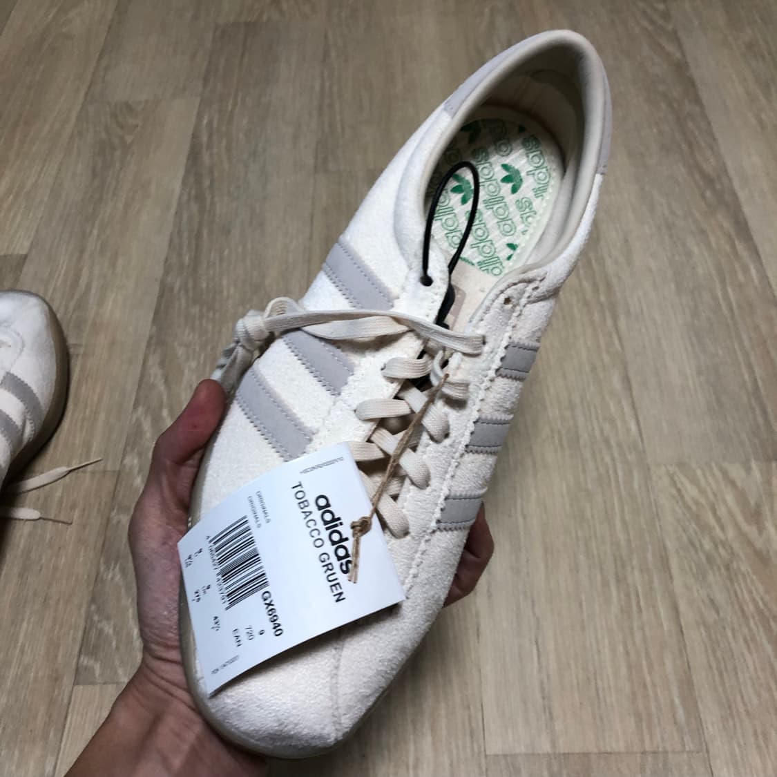 (275) 새상품 아디다스 adidas 토바코 그루엔 크림 화이트 블리스 상품이미지7