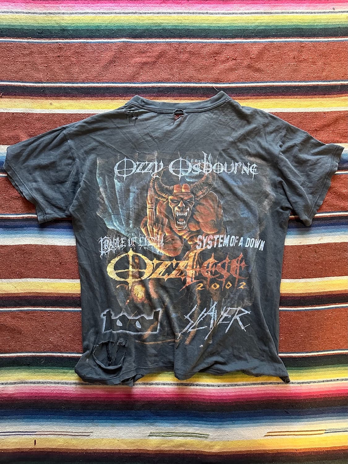 2002 Ozzfest vintage Distressed T Shirt 상품이미지6