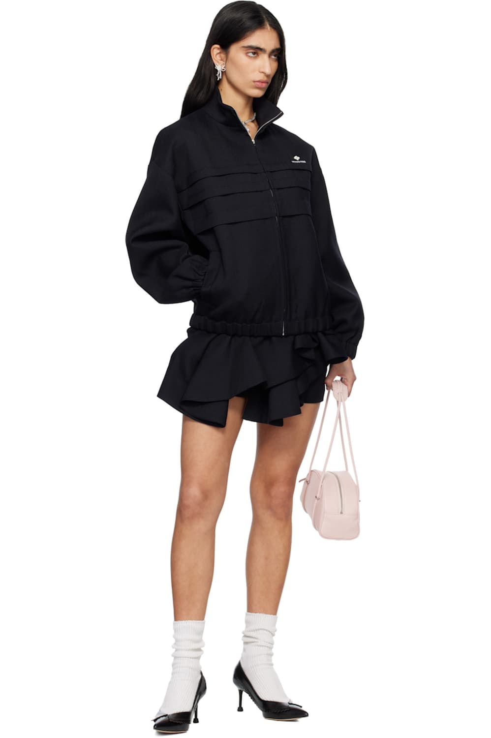 [6]슈슈통 26ss 심라인 트랙 자켓/네이비 상품이미지4