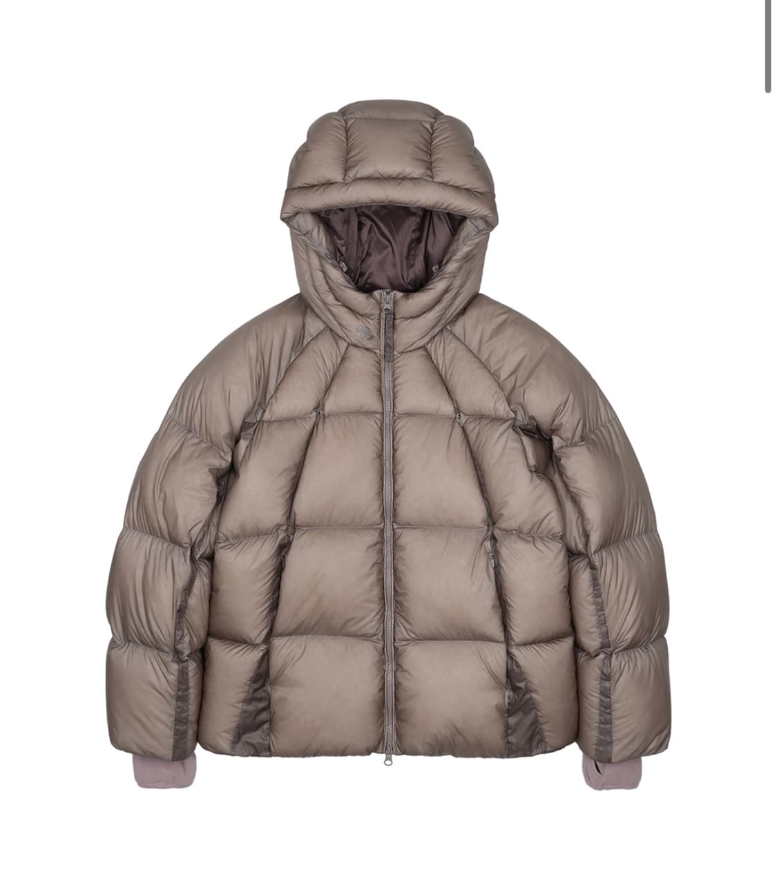 [1] 산산기어 셰이드 푸퍼 자켓 패딩 애쉬핑크 상품이미지2