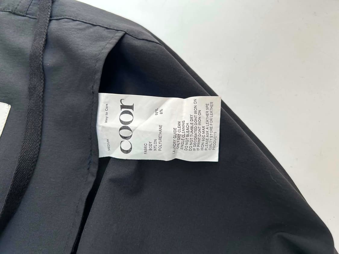 [M] Coor 쿠어 블랙 유틸리티 포켓 셔츠 자켓 상품이미지5