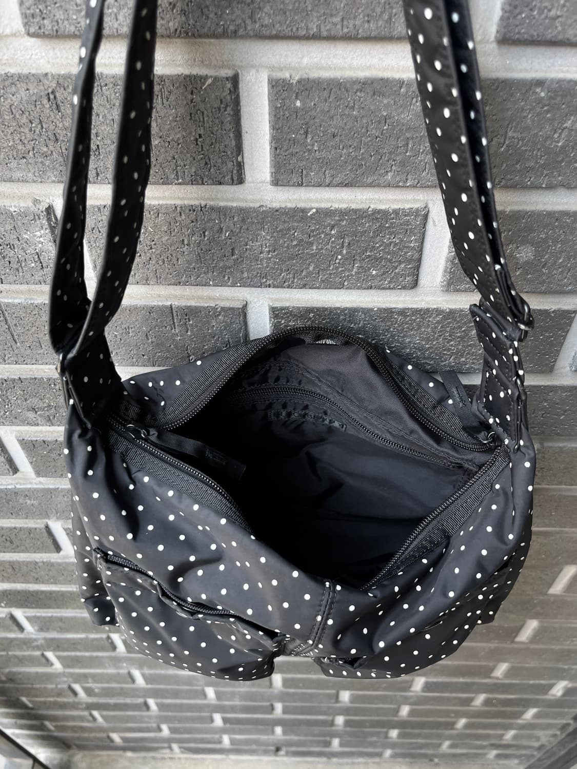 Porter 포터 화이트 도트 크로스백 상품이미지6