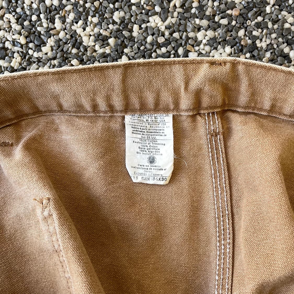 칼하트 빅사이즈 싱글니 카펜터 워크 팬츠 (52) 상품이미지6