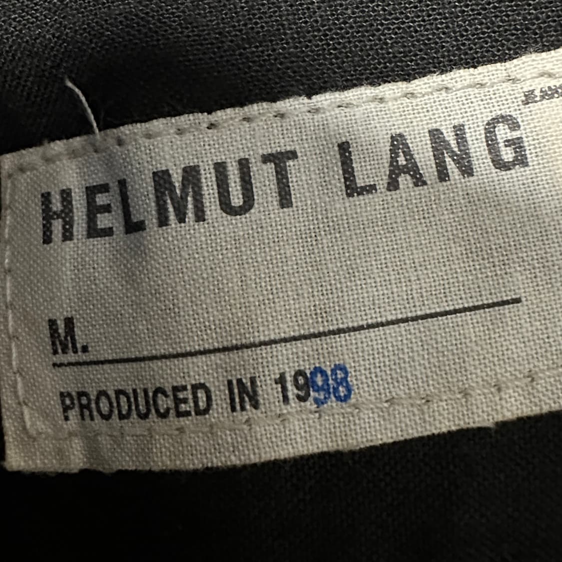 HELMUT LANG italy made black jeans 상품이미지5