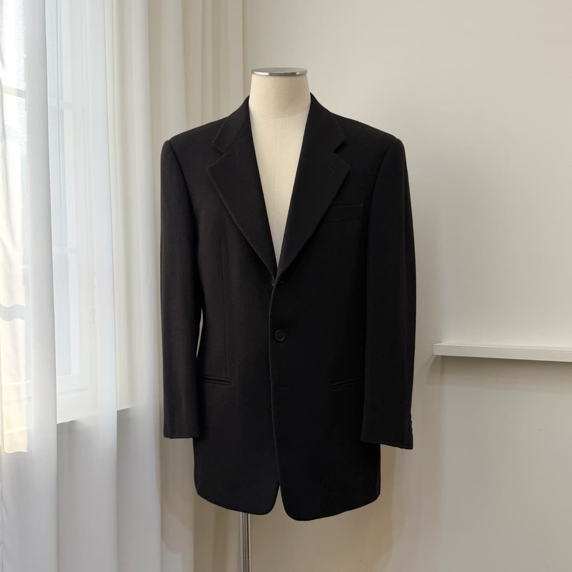 조르지오 아르마니 브라운 헤링본 자켓 상품이미지4