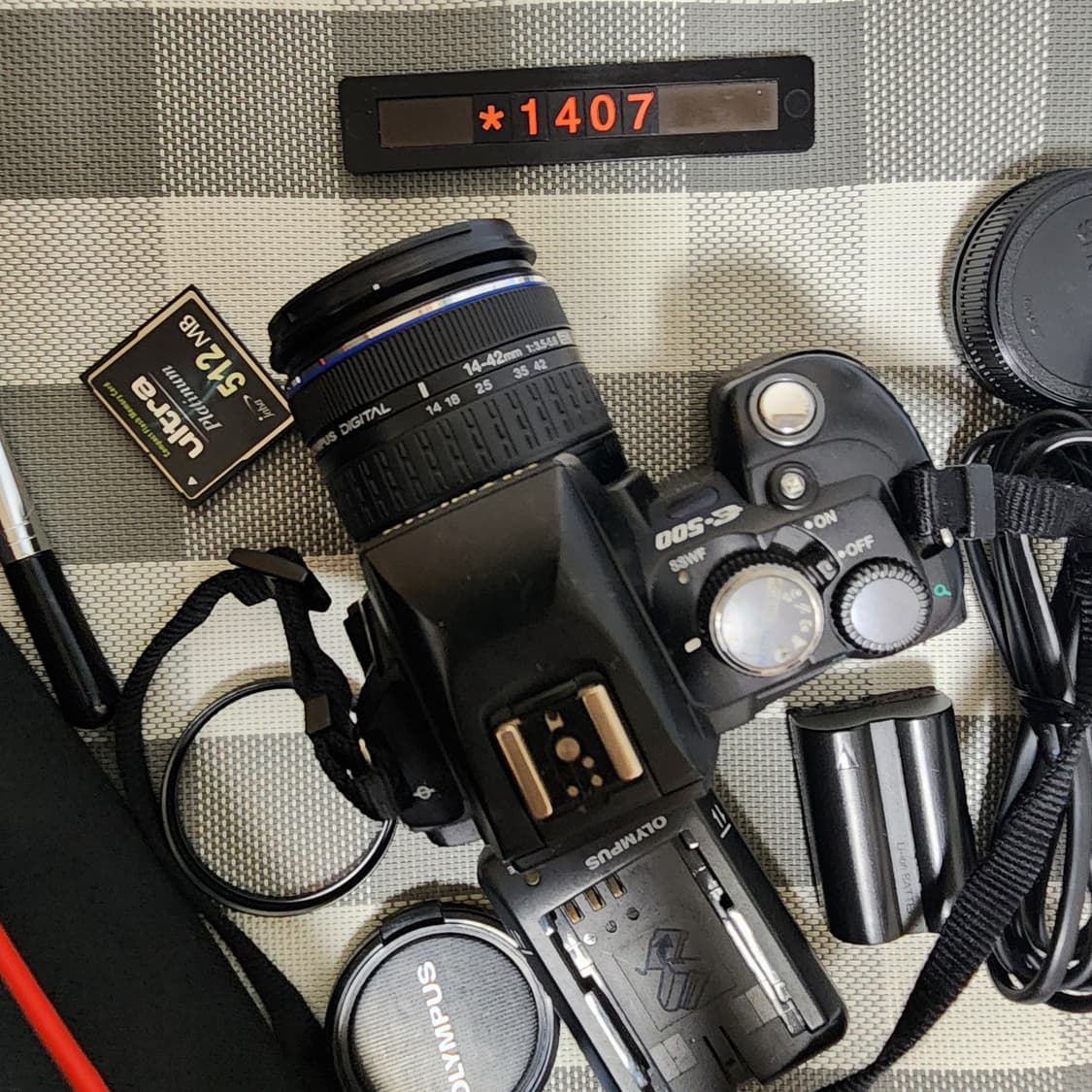 올림푸스 E-500 디지털카메라 14-42 줌렌즈 가방세트 상품이미지3