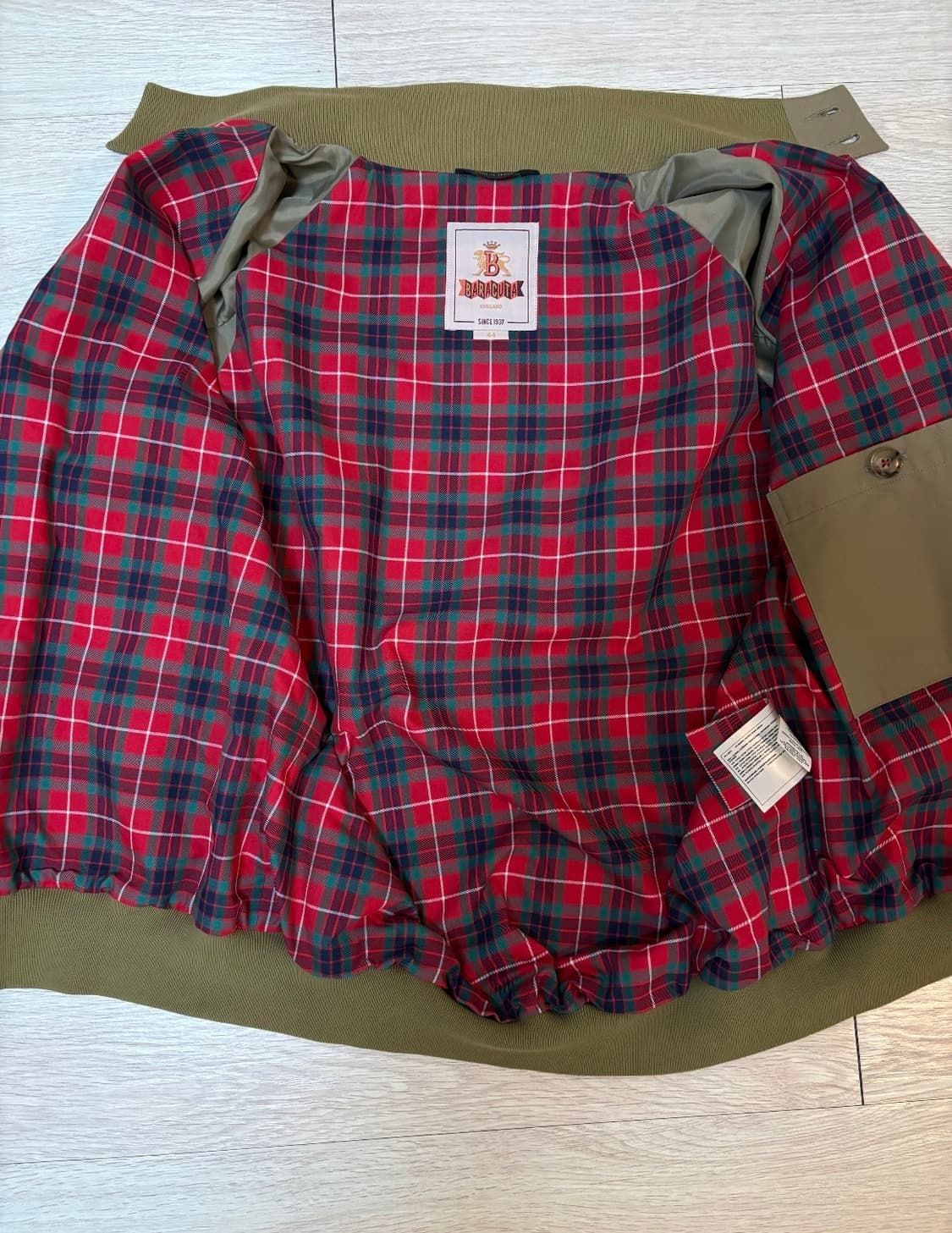 BARACUTA G9 HARRINGTON JACKET 상품이미지6