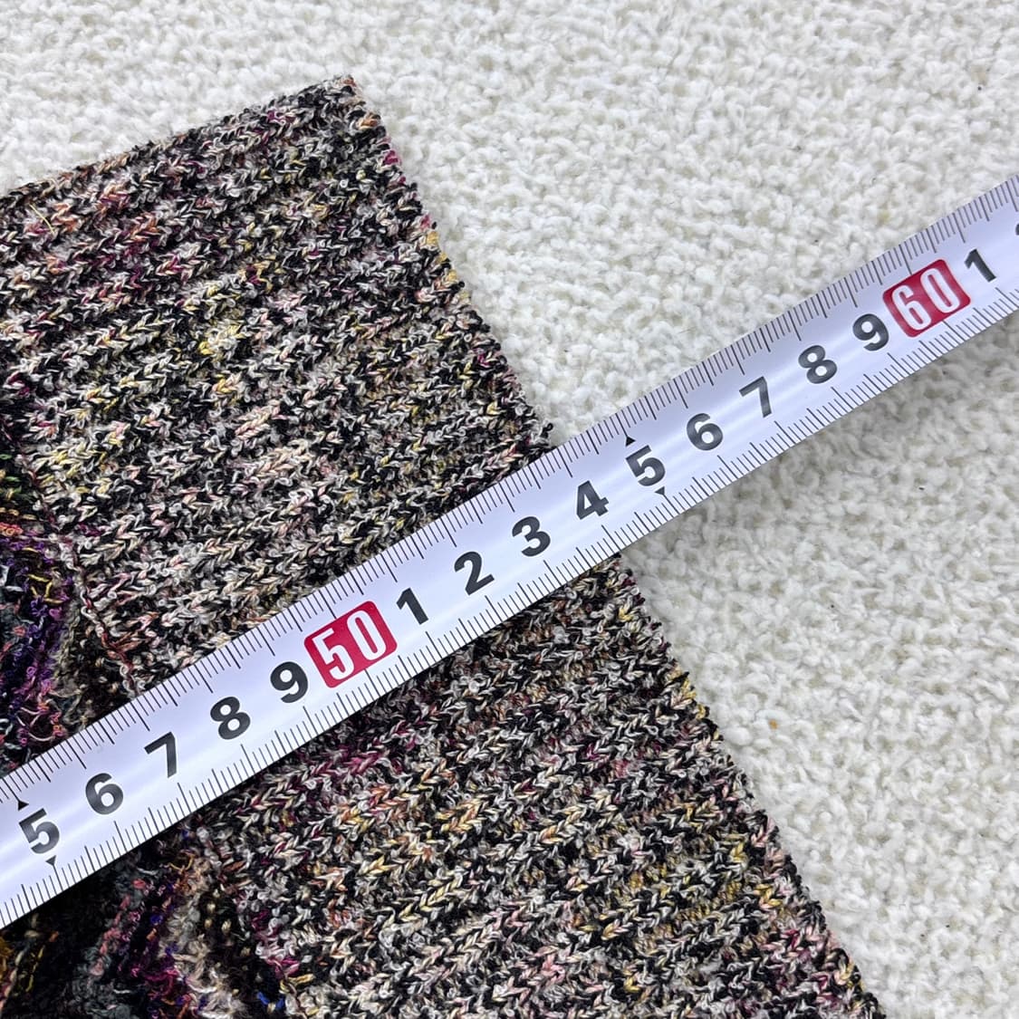 실측확인 미쏘니 하프집업 긴팔 니트 0331E 상품이미지5