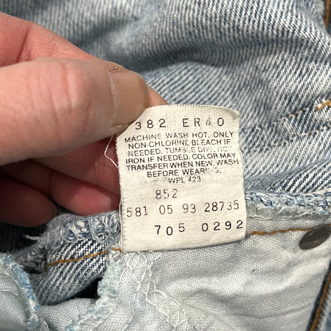 usa 리바이스 506 오렌지탭 데님팬츠 s08988 상품이미지8