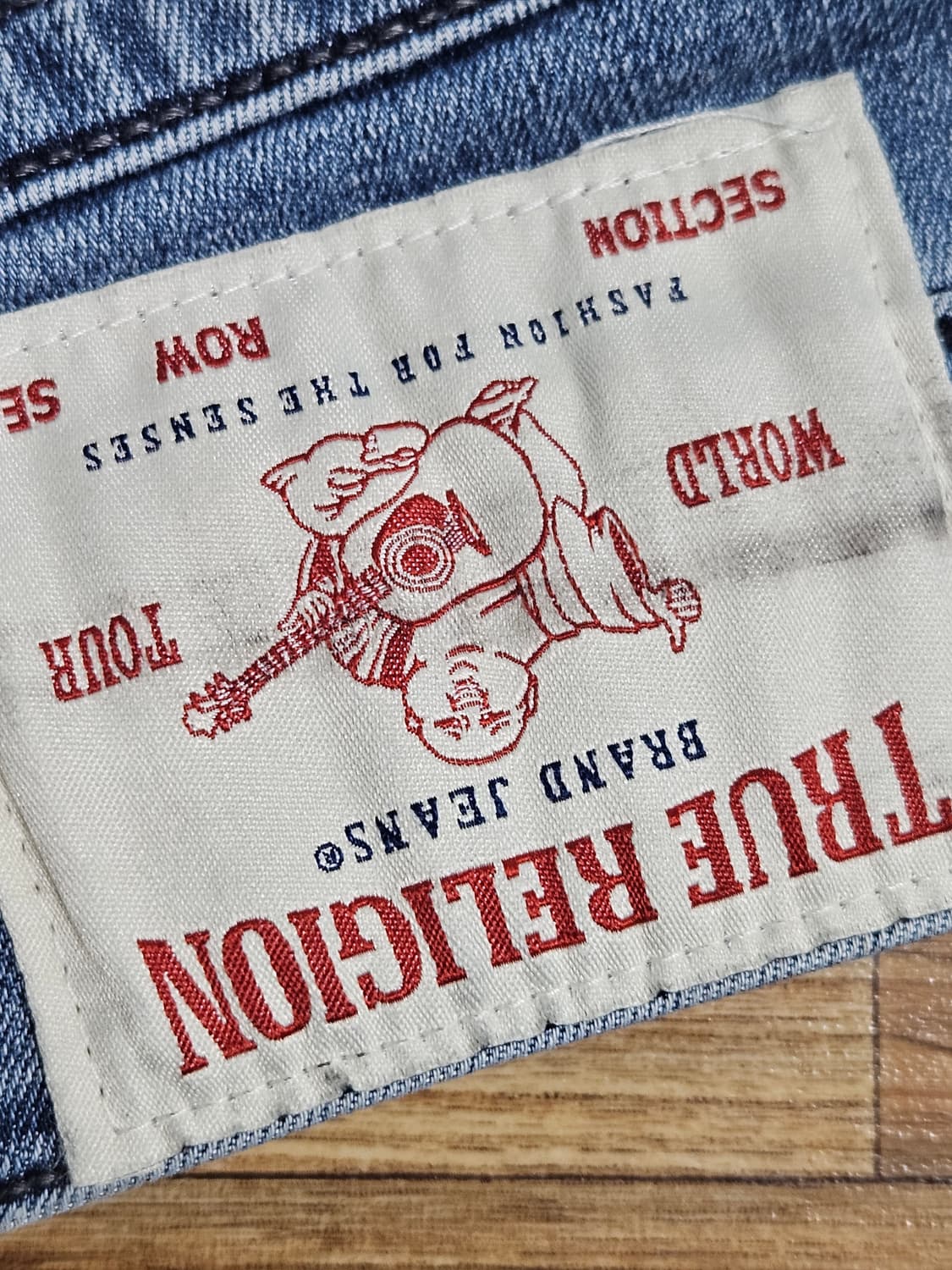 트루릴리전 슬림 스트레이트 팬츠 32 사이즈 상품이미지5