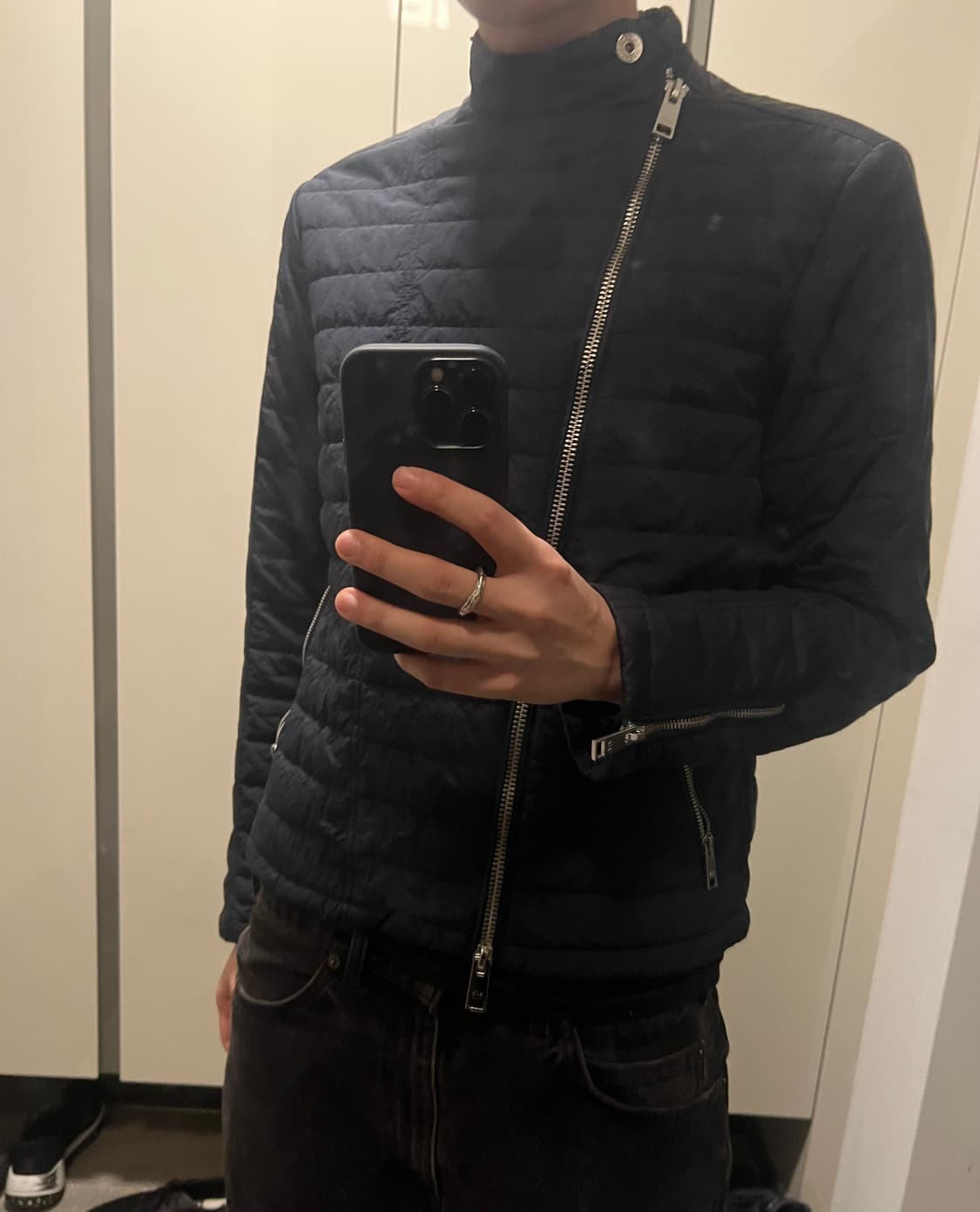 아르마니 익스체인지 경량 바이커 상품이미지2