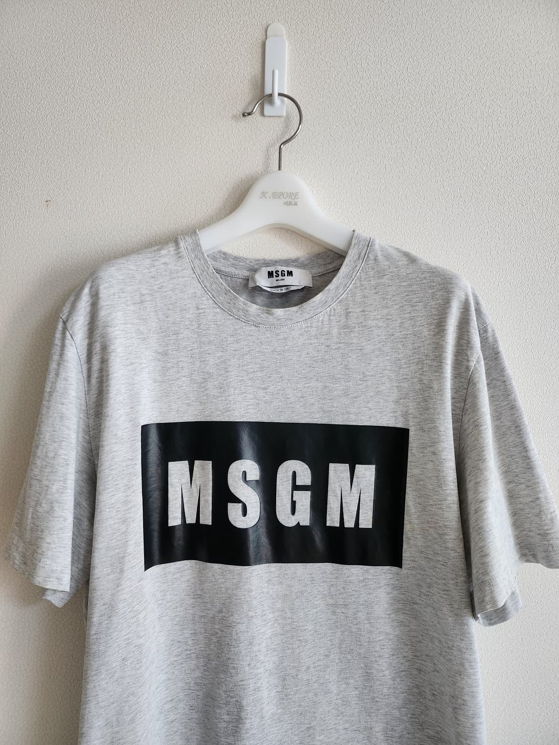 MSGM 로고반팔티셔츠 (L 상품이미지1