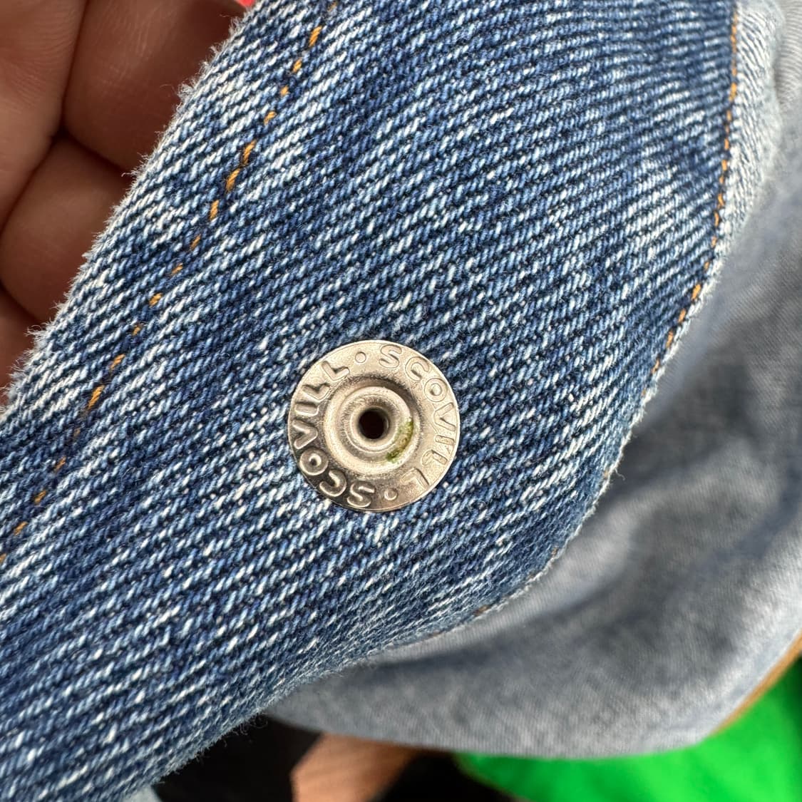 6size 폴로 랄프로렌 폴로키즈 90s 데님 덩가리 자켓  상품이미지6