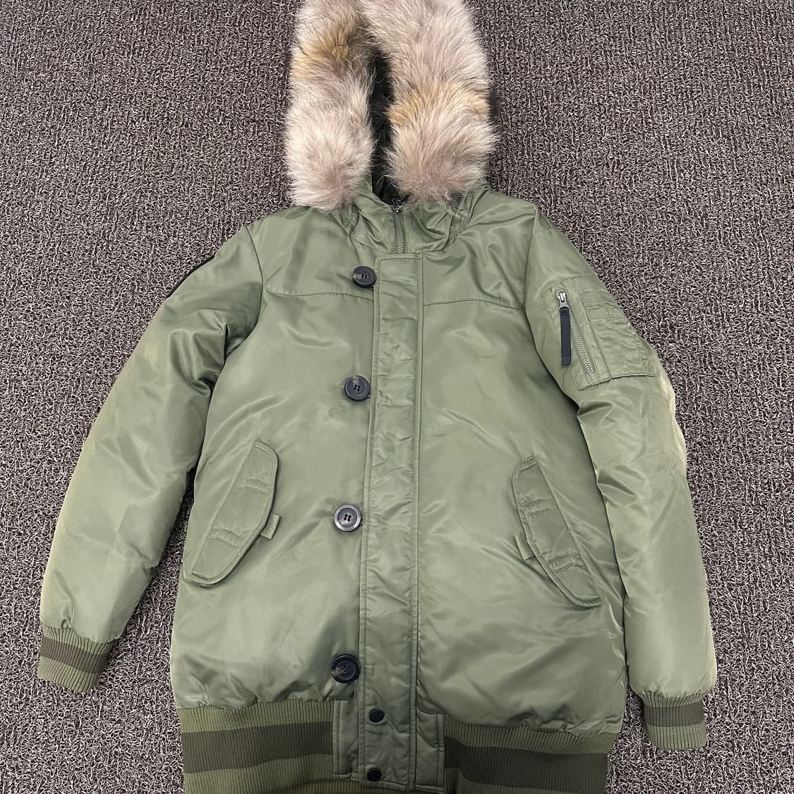 K2 케이투 고스트 브라보 구스다운 여성 롱패딩 카키 90(S) 상품이미지1