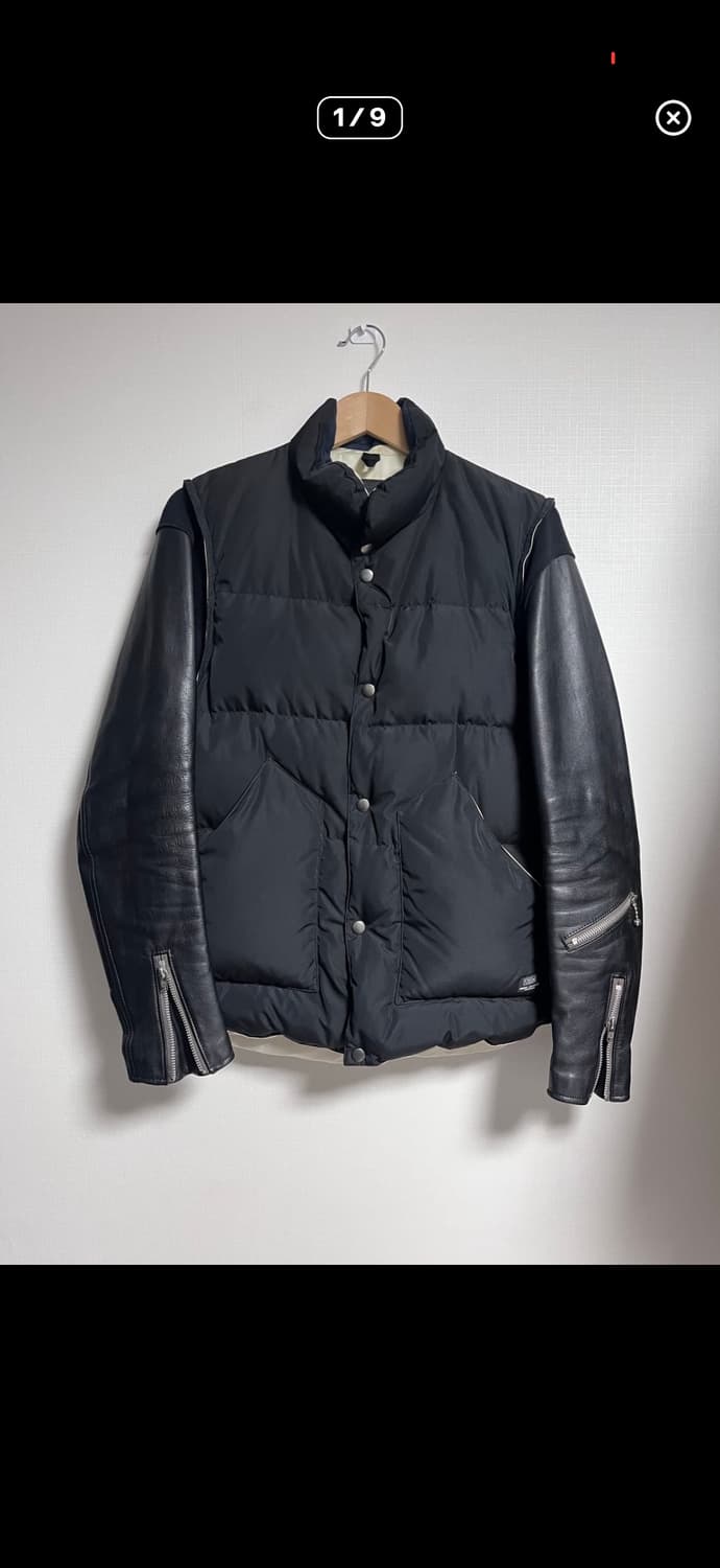 Undercover 언더커버 레더패딩 2사이즈 새제품 구매 상품이미지1