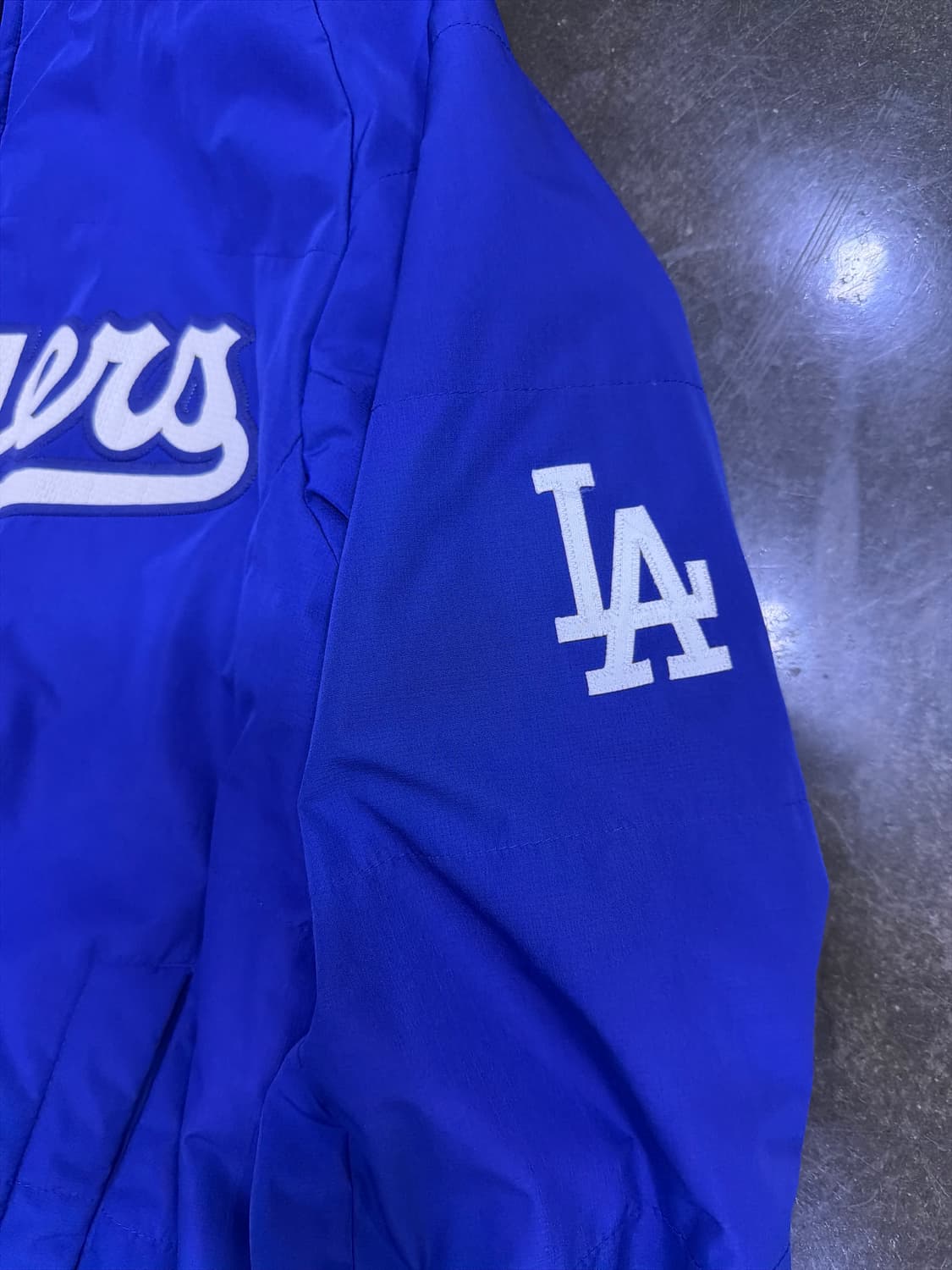 마제스틱 MLB LA 다저스 어센틱 윈드 리버시블 점퍼 S 상품이미지6