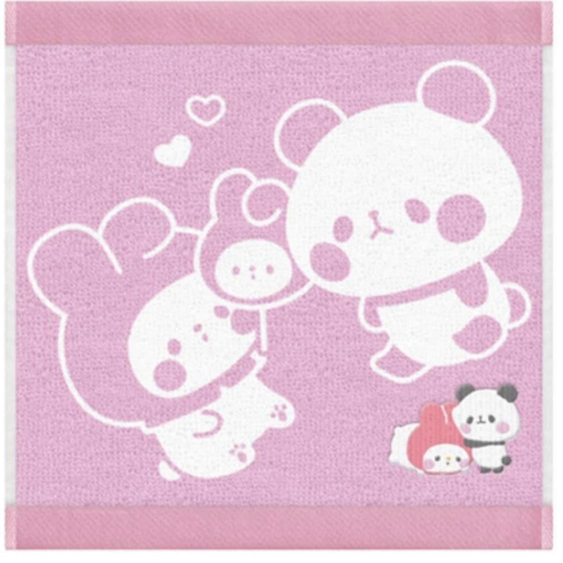 산리오 마이멜로디 양면 수건 25cm 상품이미지1