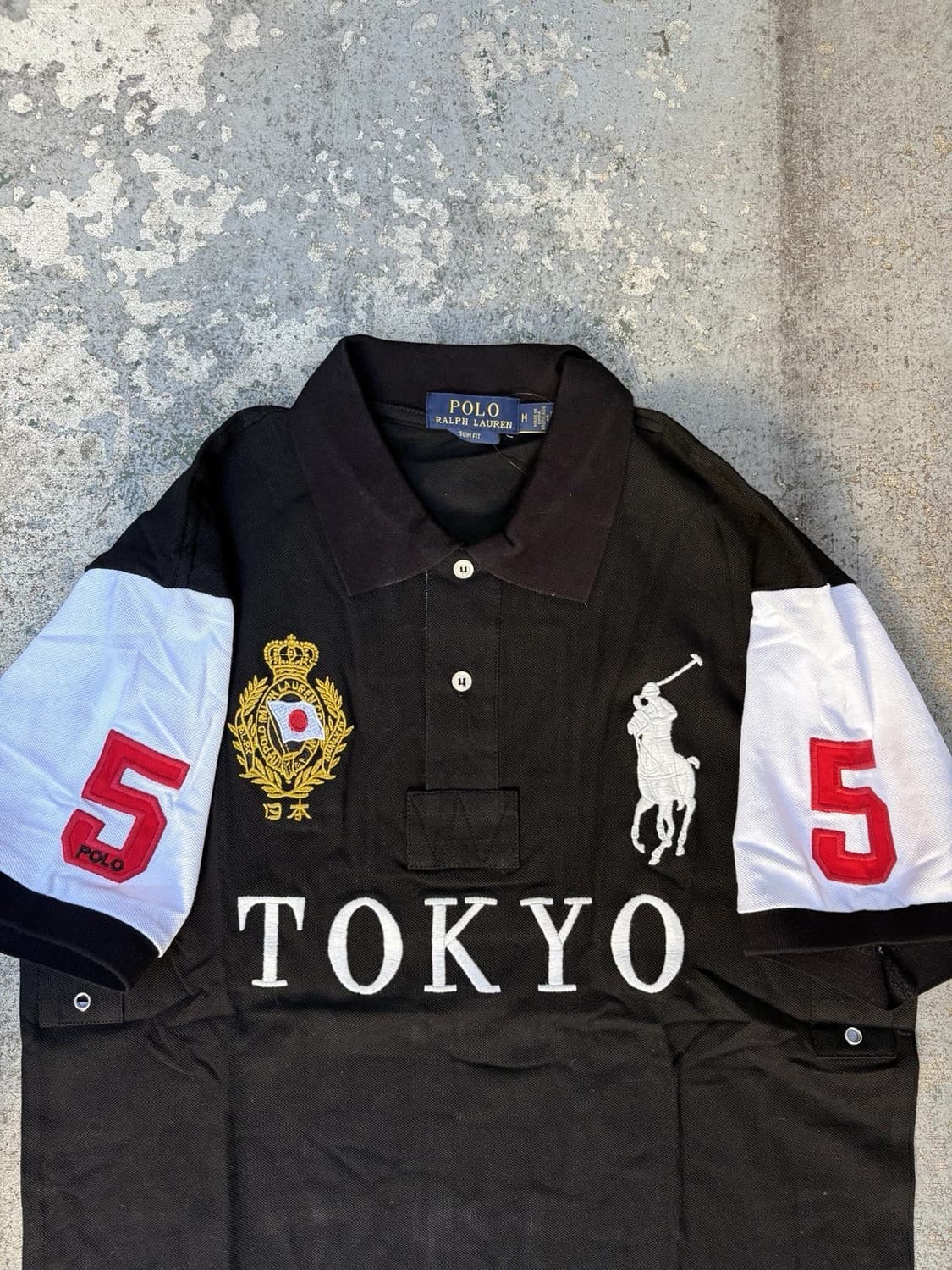 폴로 랄프로렌 빅포니 도쿄 치프키프 카라티 블랙 상품이미지3