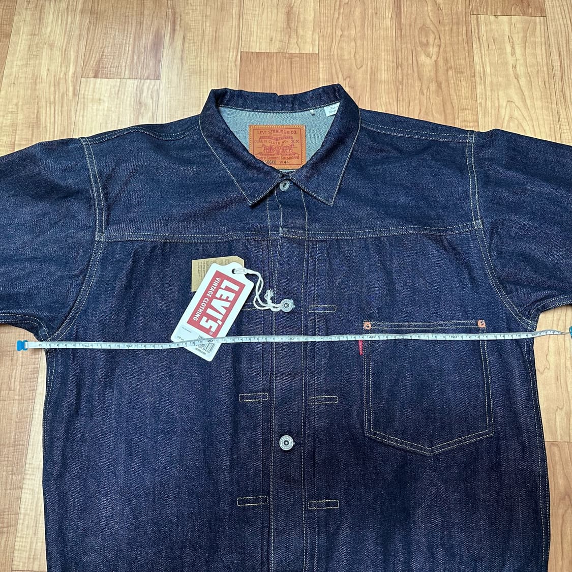 리바이스 LVC S506XX 대전판 44(XL)사이즈  1회소킹 상품이미지3