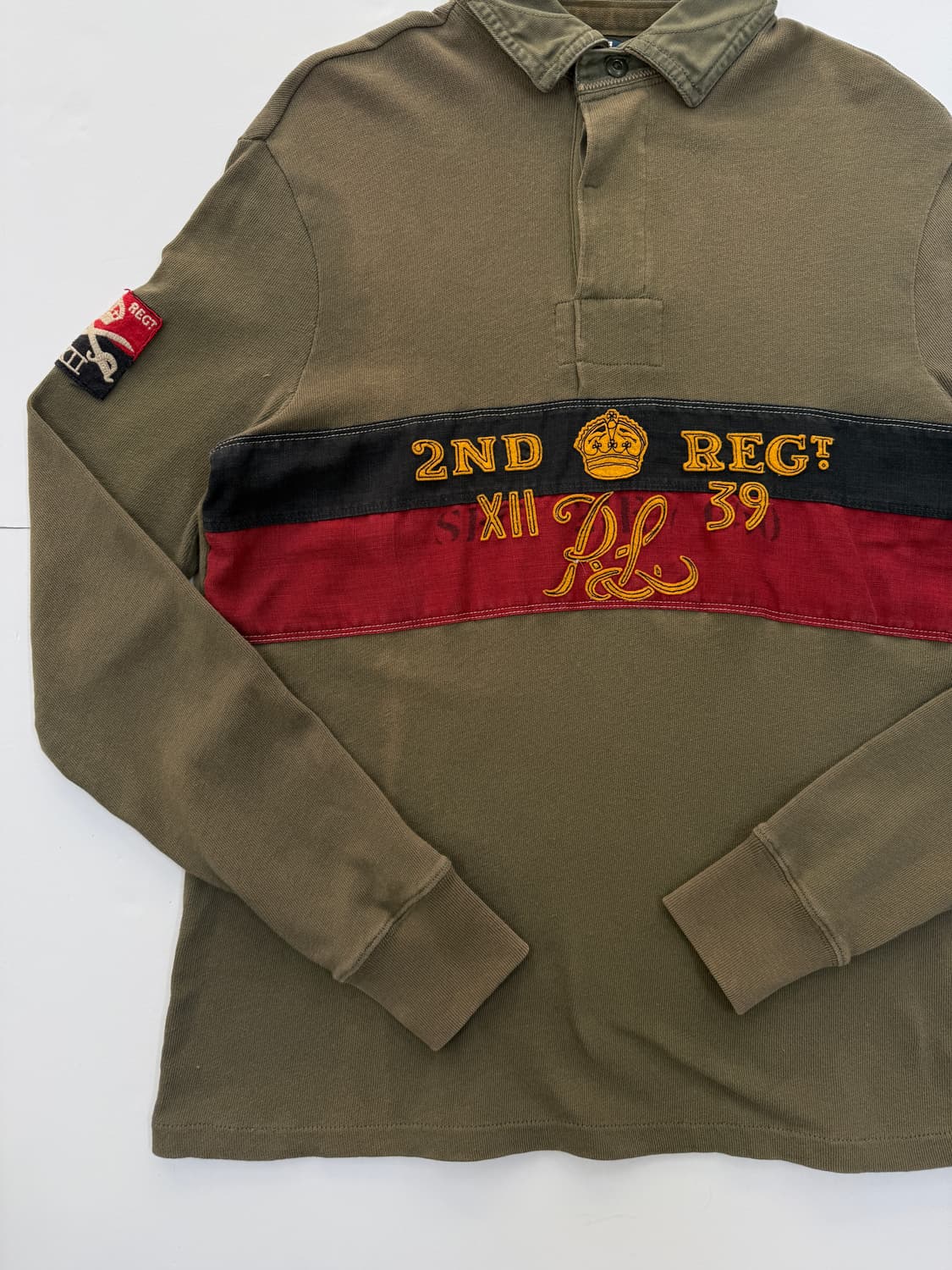 Ralph Lauren 밀리터리 럭비티셔츠 상품이미지4