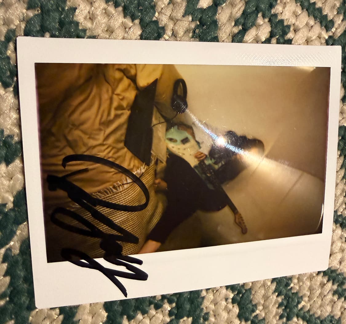 가수 REJAY 폴라로이드 친필사인  상품이미지1