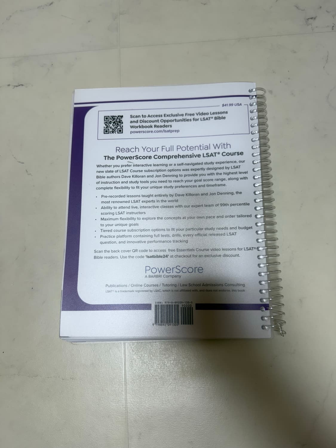 LSAT 파워스코어 바이블+워크북 풀세트 2024-25 최신개정판 상품이미지7