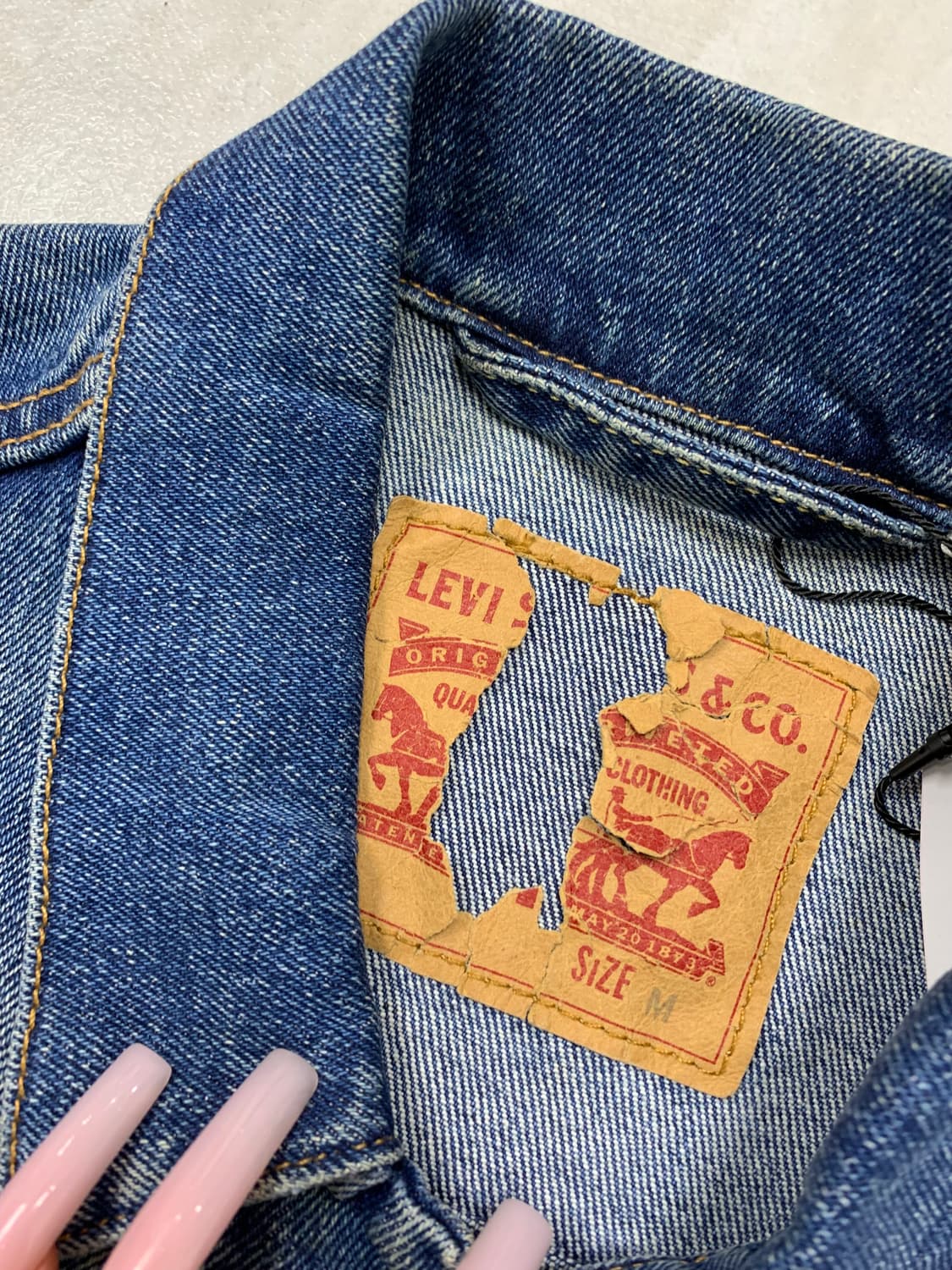 리바이스 데님 자켓 #632 상품이미지4