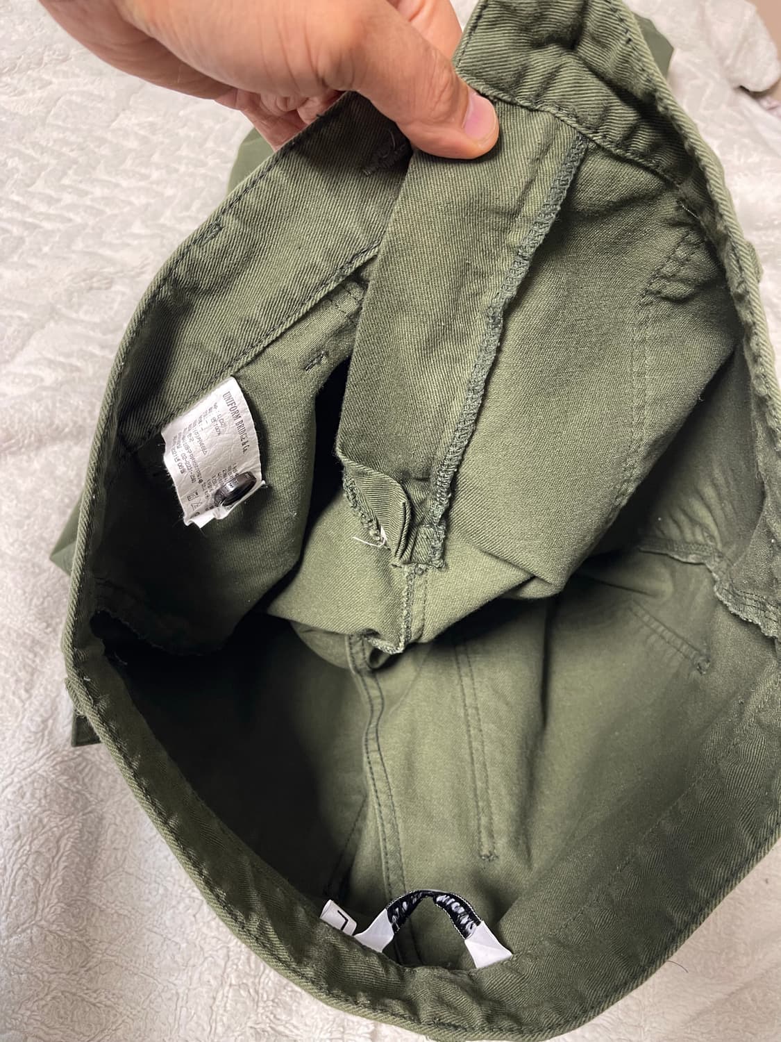 유니폼 브릿지 퍼티그 팬츠 올리브 L(31인치) 상품이미지8