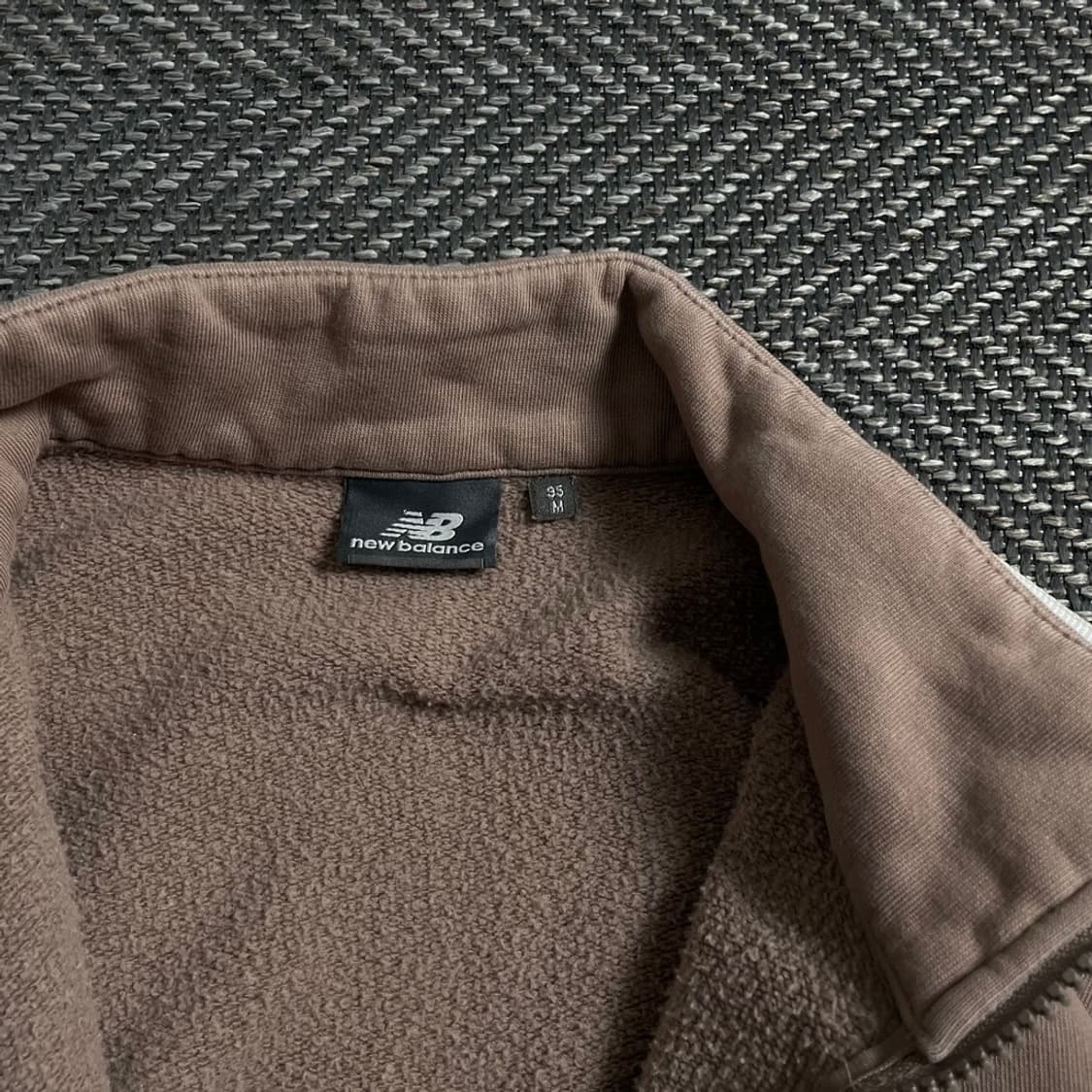 뉴발란스 사이드 라인 기모 트랙 자켓 브라운y 5015 상품이미지6