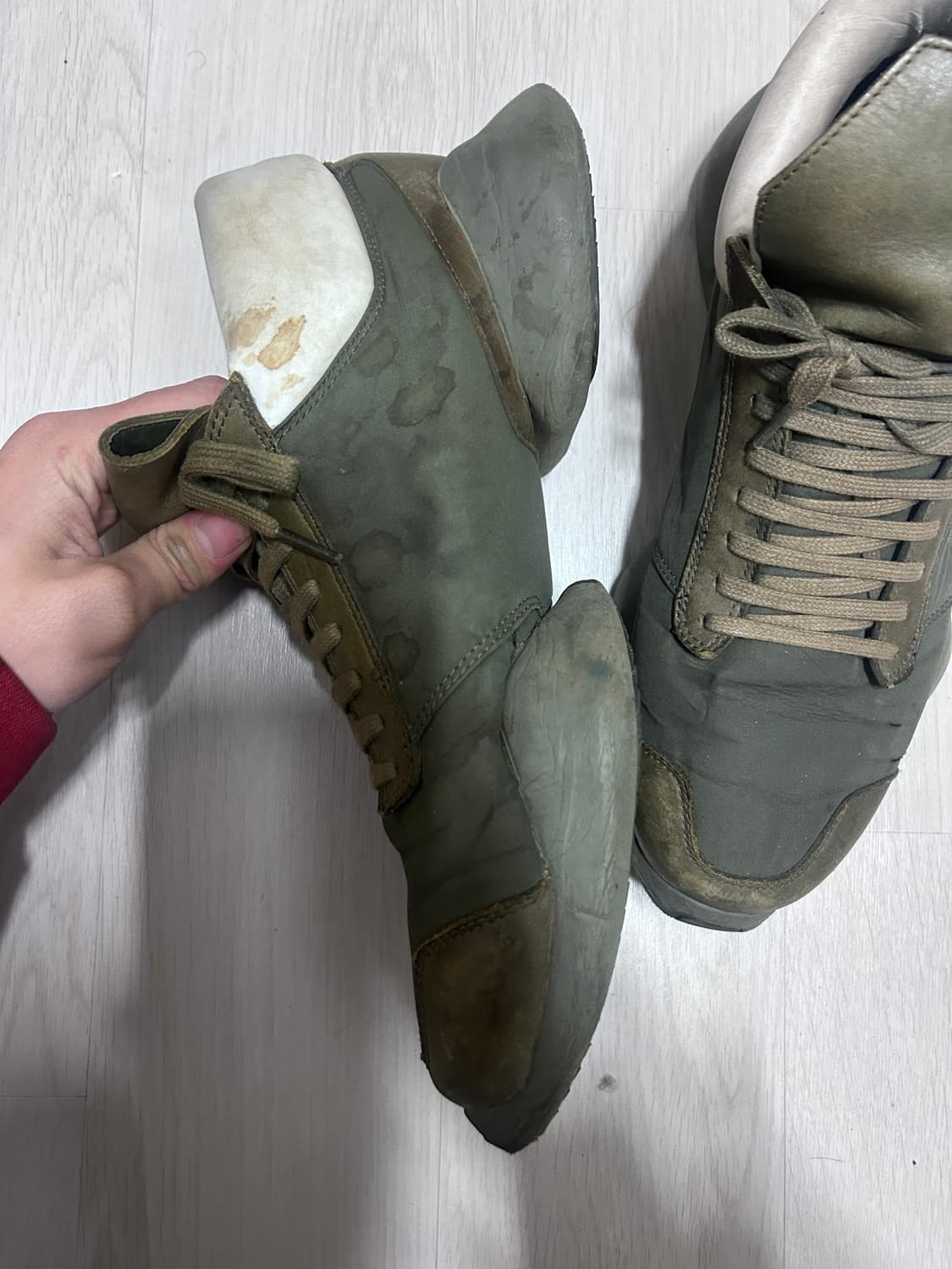 릭오웬스 x 아디다스 러너 7 275 상품이미지1