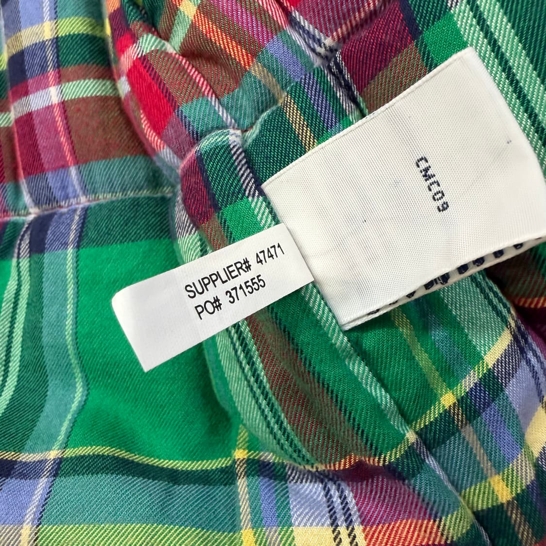 폴로 랄프로렌 타탄체크 베스트  상품이미지3