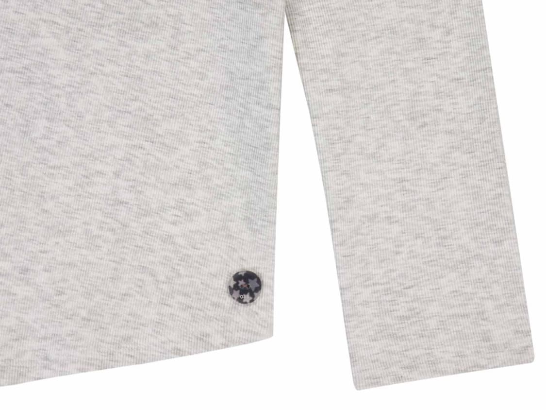 코이세이오 038 카프리 슬리브 화이트 멜란지 상품이미지3