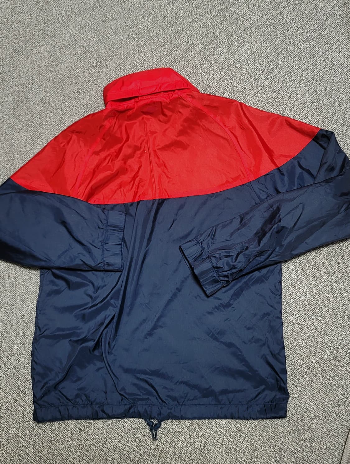 나이키 바람막이 자켓 M 레드/네이비 상품이미지10