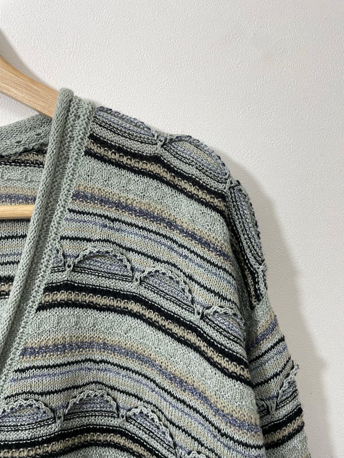 일본 빈티지 케이블 니트 Free - K31 상품이미지3