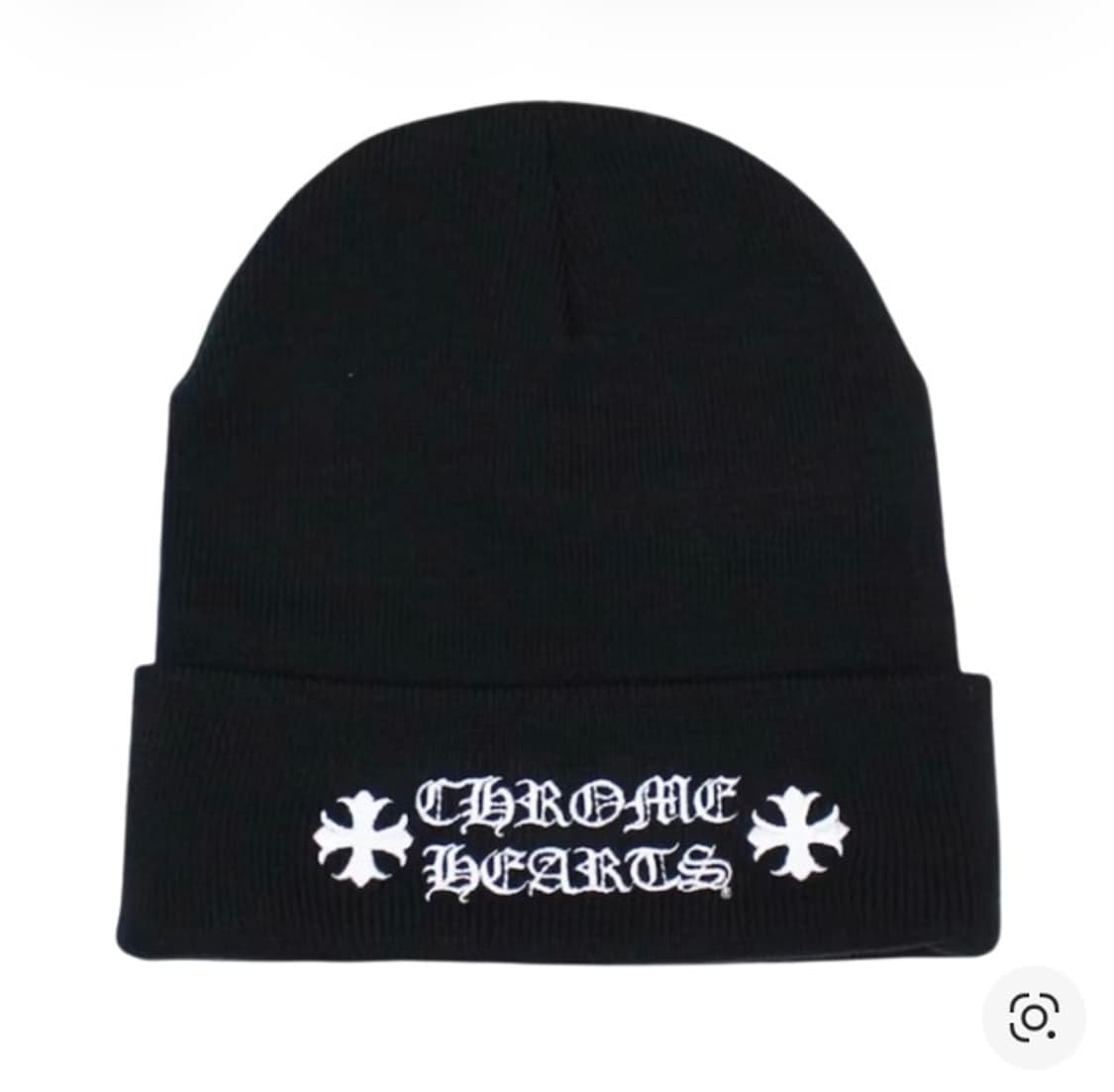 크롬하츠 로고 비니 블랙 상품이미지1