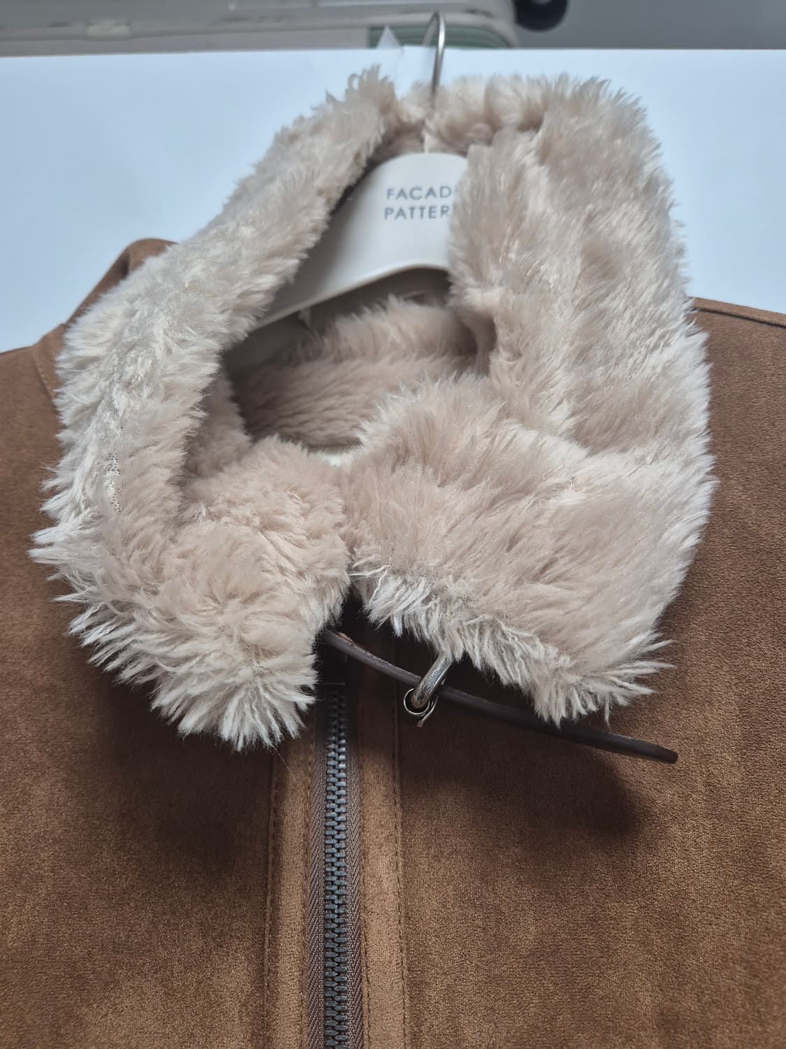 25년 신상 파사드패턴 무스탕 판매 -새상품급 -33만 -최종가 상품이미지5