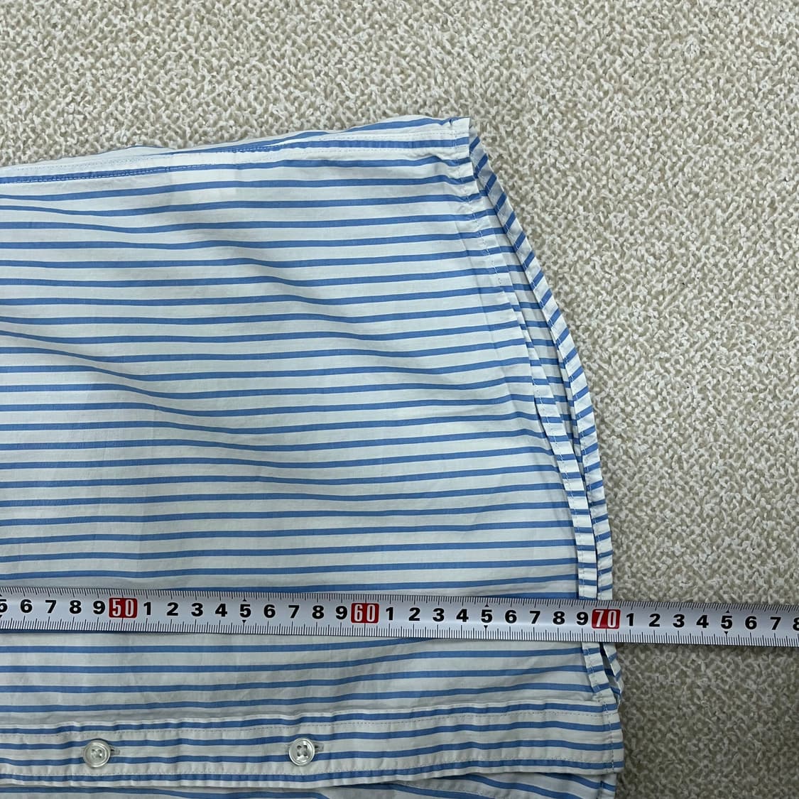 [40] 라코스테 슬림핏 스트라이프 셔츠 남방 0106M1 상품이미지5