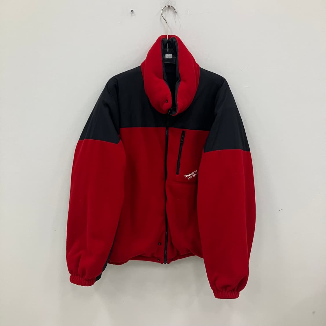 디스이즈네버댓 리버시블 후리스 자켓 L 상품이미지4