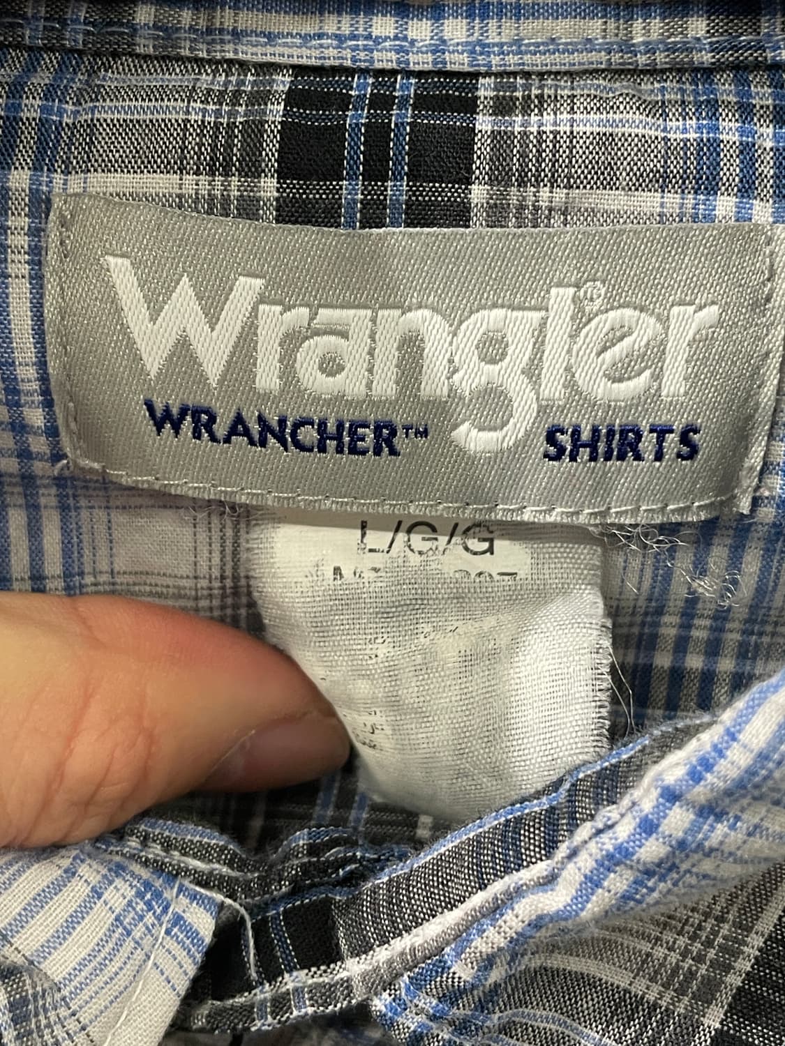 랭글러 웨스턴 셔츠 상품이미지5