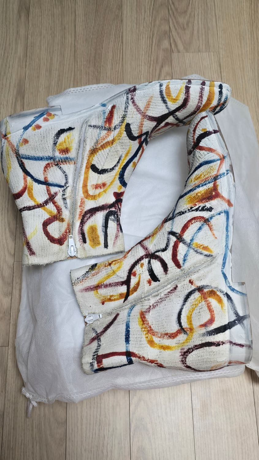 마르지엘라 16aw 핸드페인팅 부츠 상품이미지3