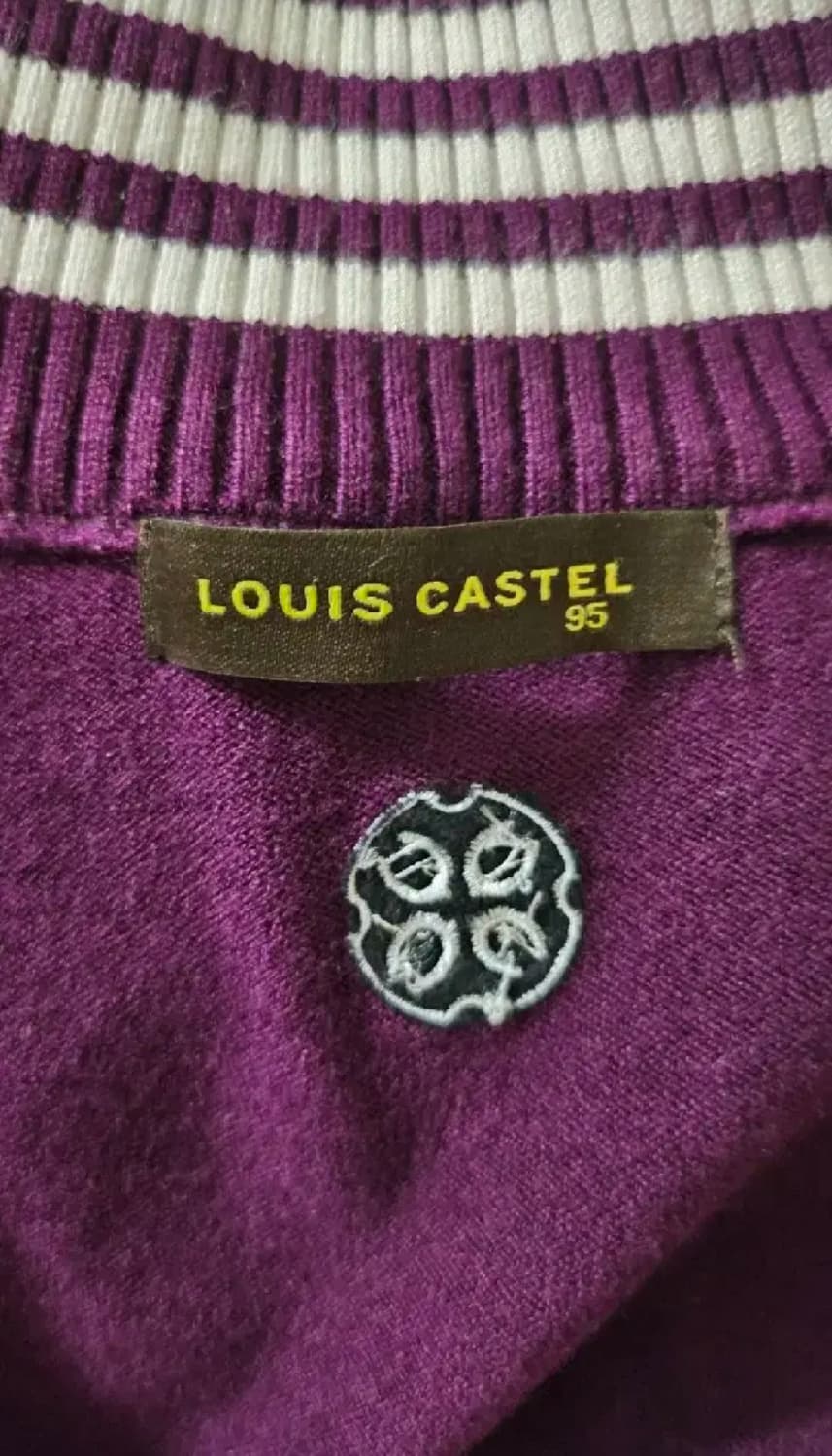 Louis Castel 루이까스텔 바이올렛 집업 가디건 (남성 95) 상품이미지5