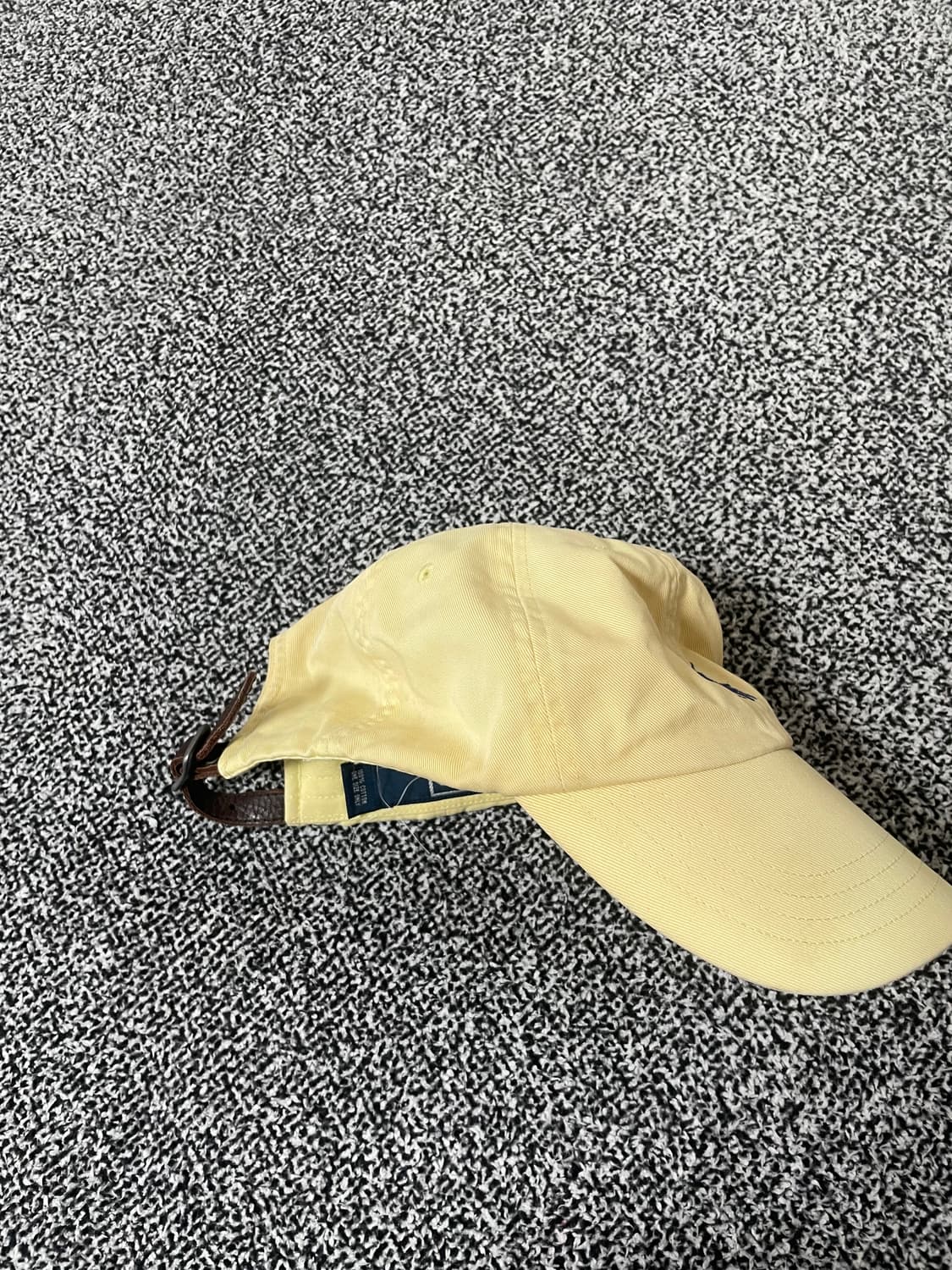 빈티지9. 폴로랄프로렌 옐로우 코튼 치노 볼캡 상품이미지4
