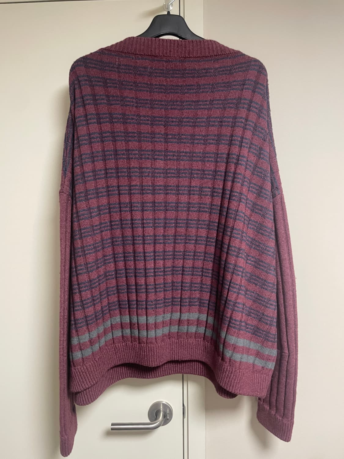 [L] 라프시몬스 18SS 브이넥 오버 니트 상품이미지2