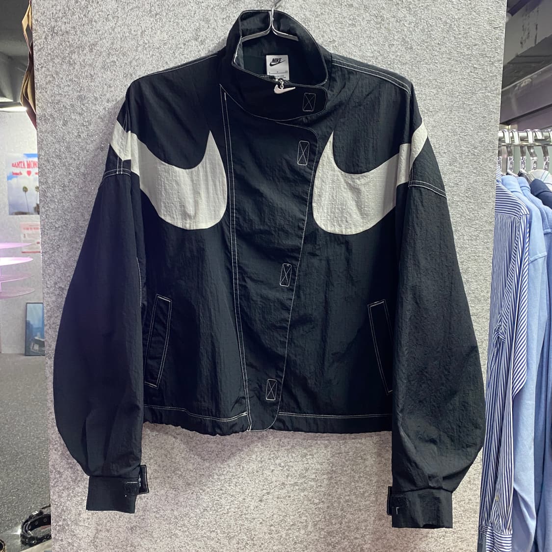 나이키 더블 스우시 나일론 바람막이 B3244 상품이미지2