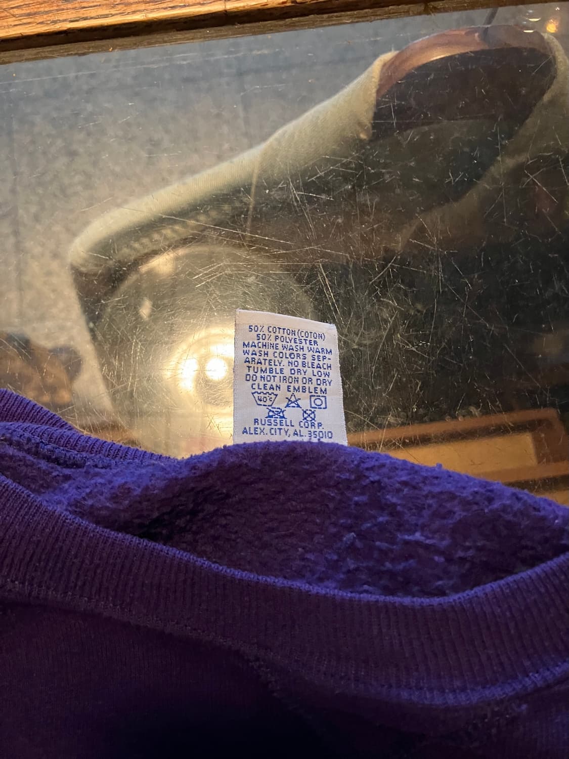 90s USA 빈티지 러셀 플레인 스웻 셔츠 맨투맨 상품이미지6